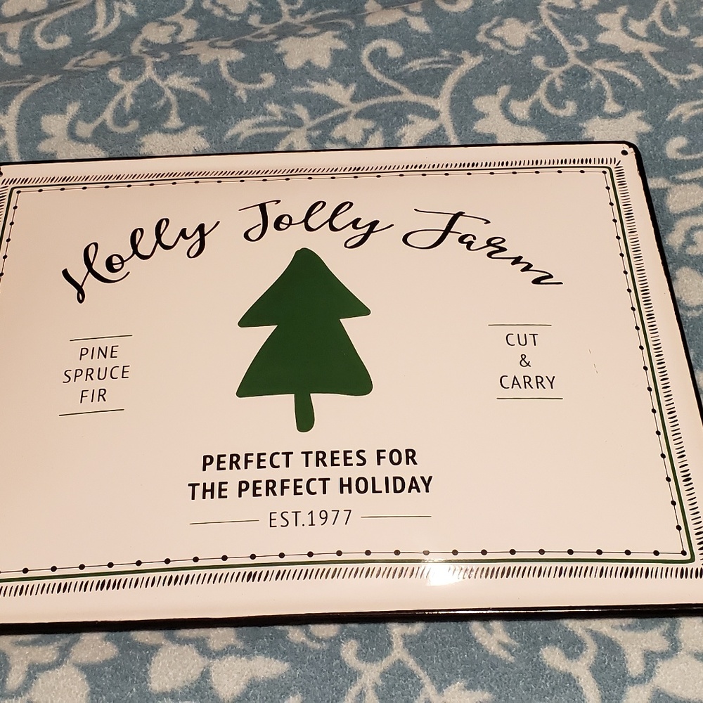 *NEW* Metal Holiday Sign